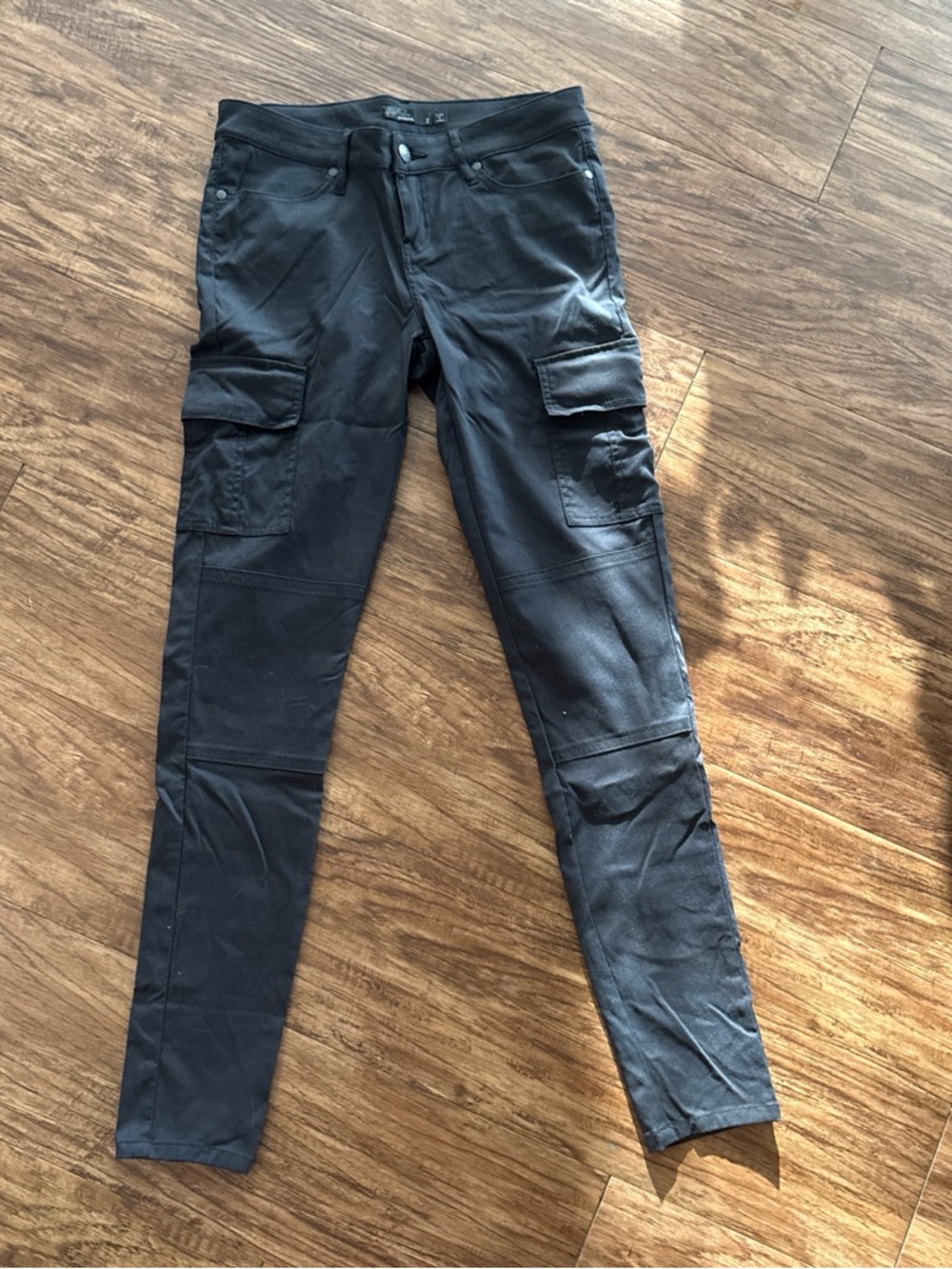 Prana Meme Black Cargo Jeans